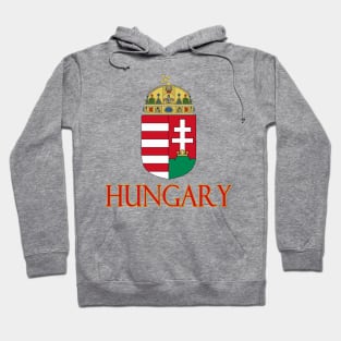 Hungary - Coat of Arms Design Hoodie